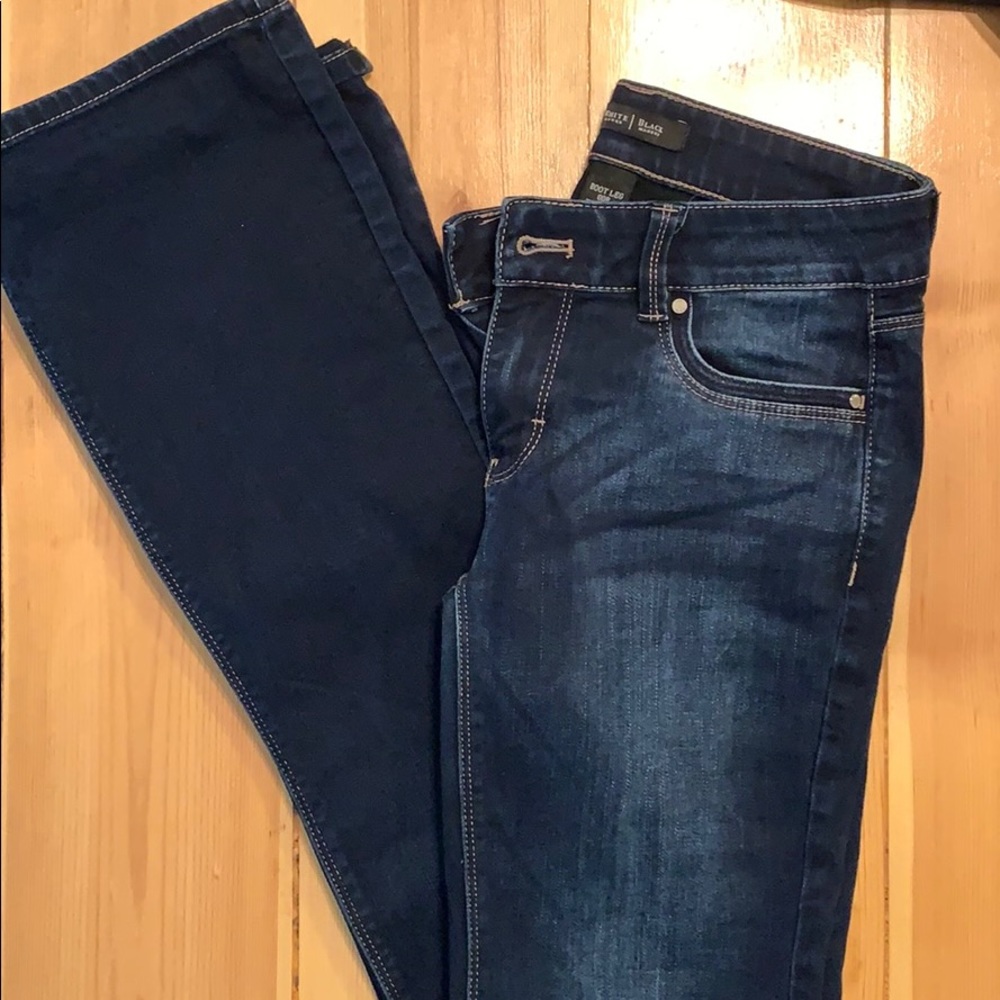 Dark Wash Jeans - White House:Black Market
